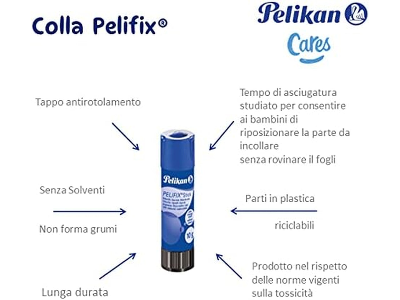 Colla stick 20 pezzi 20 gr Pelikan
