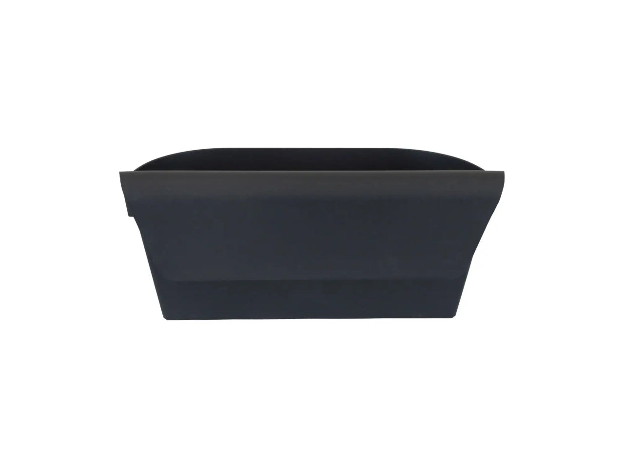 Balconetta rettangolare in plastica per esterno antracite, 50x20x20 cm - Blumax