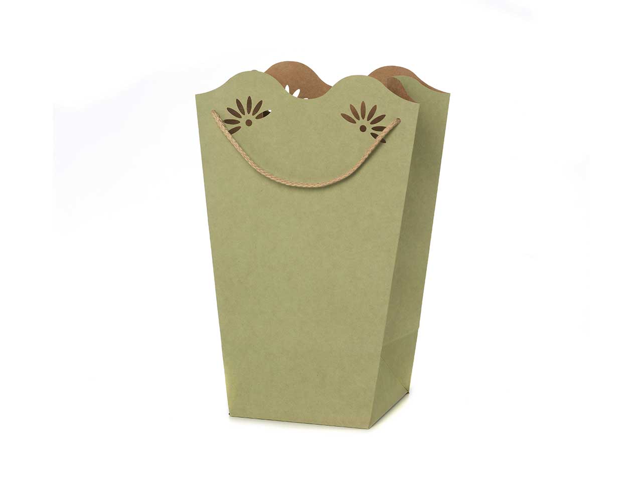 Shopperpot daisy 24x35+15x15cm verde salvia