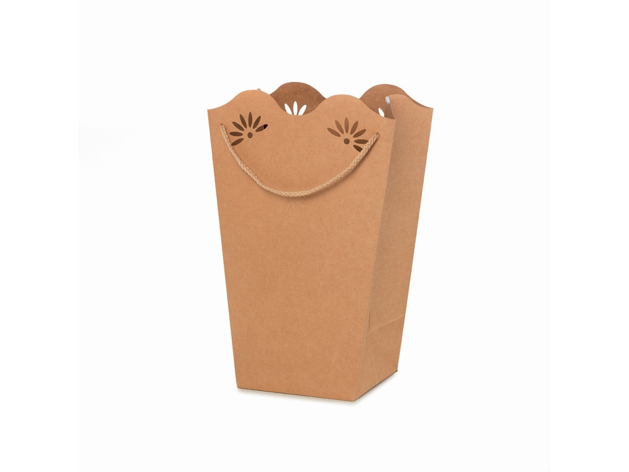 Shopperpot daisy 18x19+11x12cm kraft