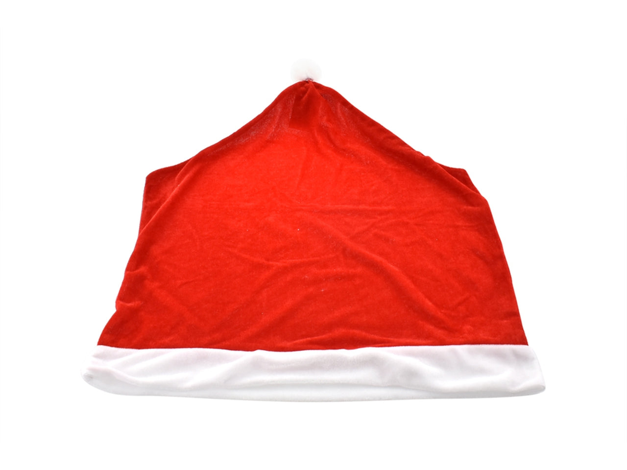 Coprisedia natalizio 50x60cm in velluto rosso