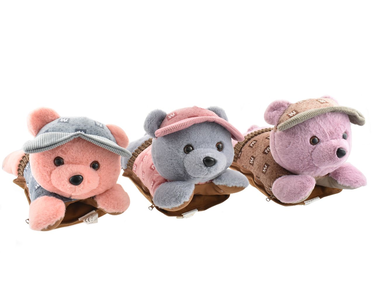 Borsa acqua calda con animali in 3 assortimenti