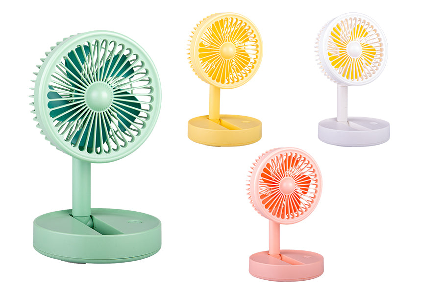Ventilatore usb regolabile - disponibile in 4 diversi colori