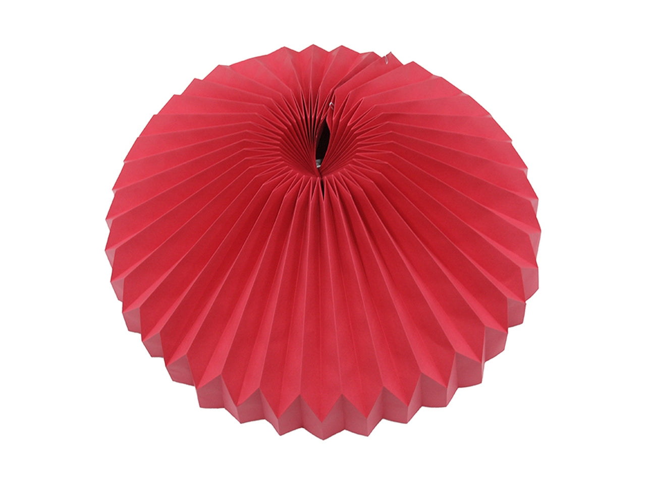 Collare porta albero carta d.110xh.25cm - rosso