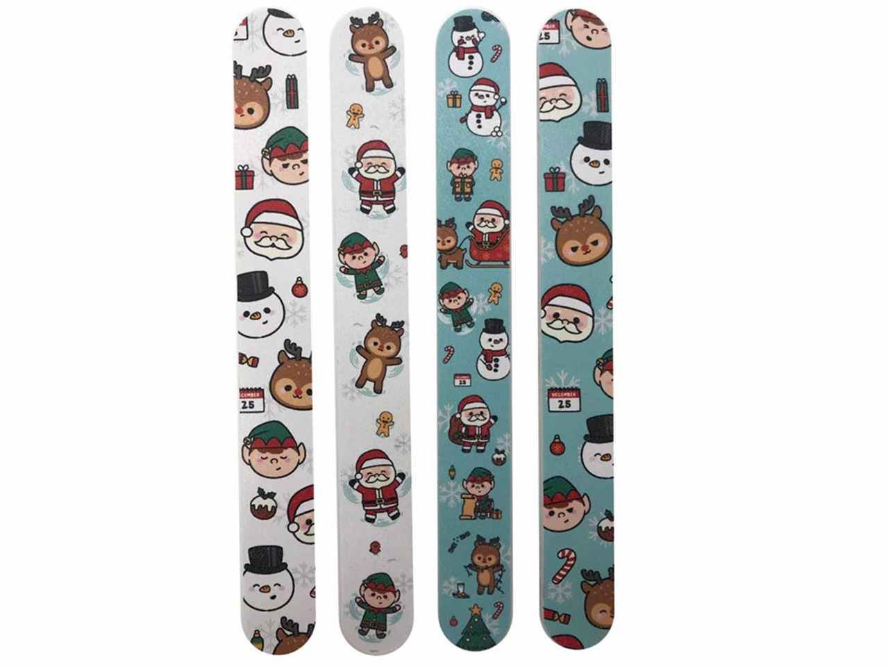 Lima per unghie natalizia