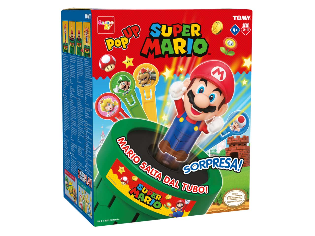 Super mario pop-up 22x27x15cm