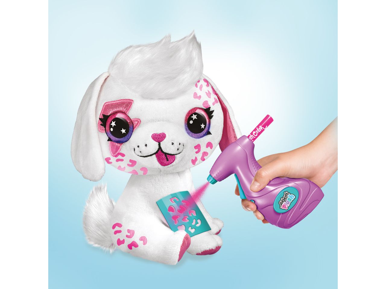 Airbrush plush cagnolino