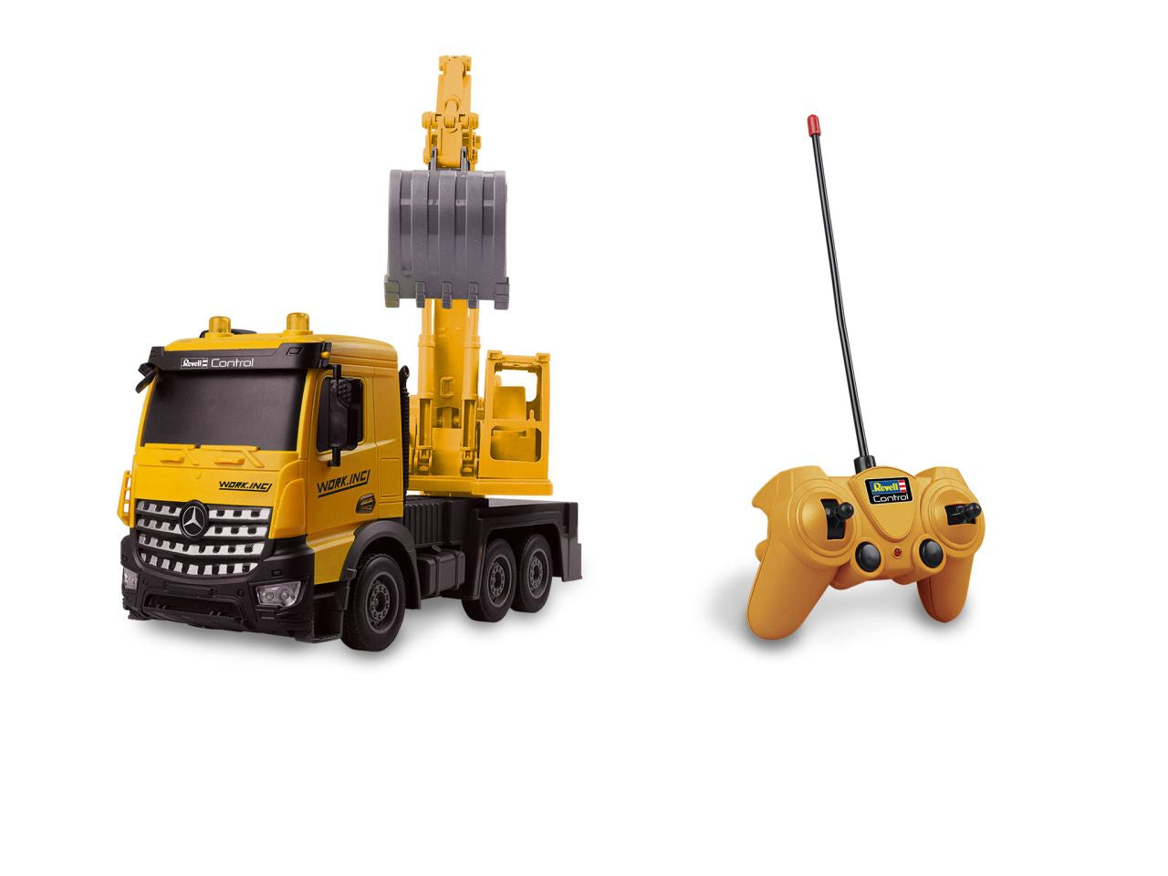 Camion radiocomandato mercedes-benz arocs my little digger