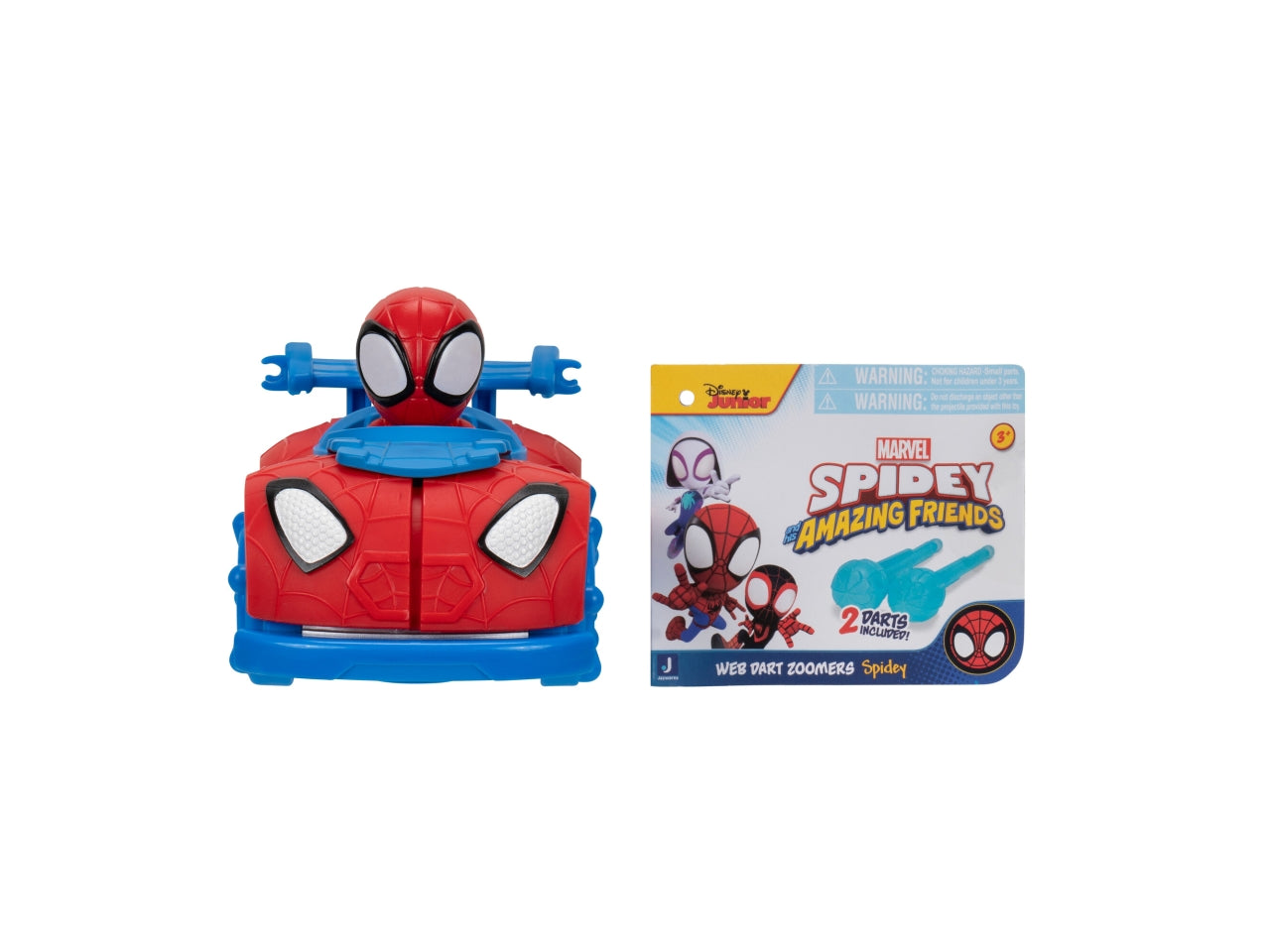Veicolo lancia dardi con personaggio Spidey Marvel | Rei Toys