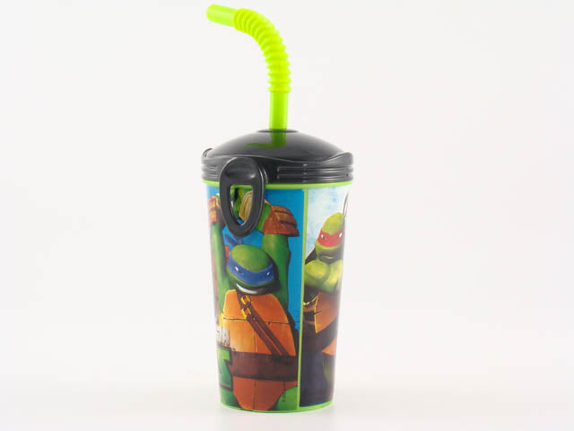 Turtles bicchiere c/cann sport 22727 $