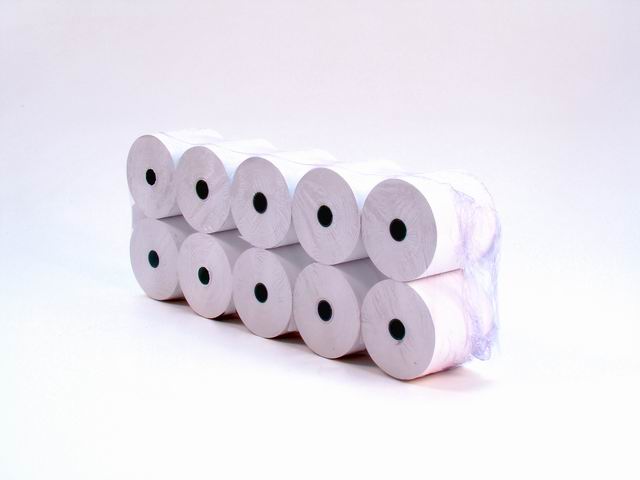 Rotoli registratore di cassa in colore bianco 57,5x60mt