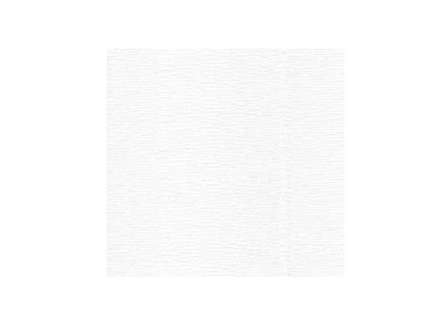 Carta crespa in colore bianco 50X250cm