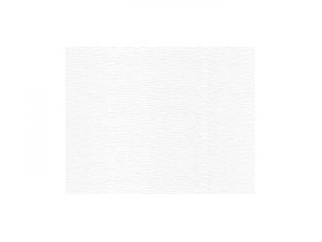 Carta crespa in colore bianco 50X250cm