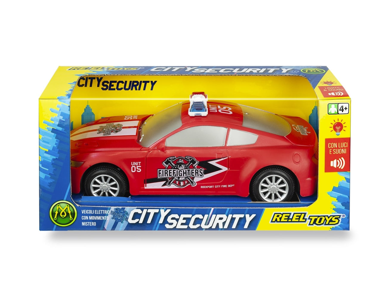City security auto in scala 1:24 con movimento mistery disponibile in modelli assortiti