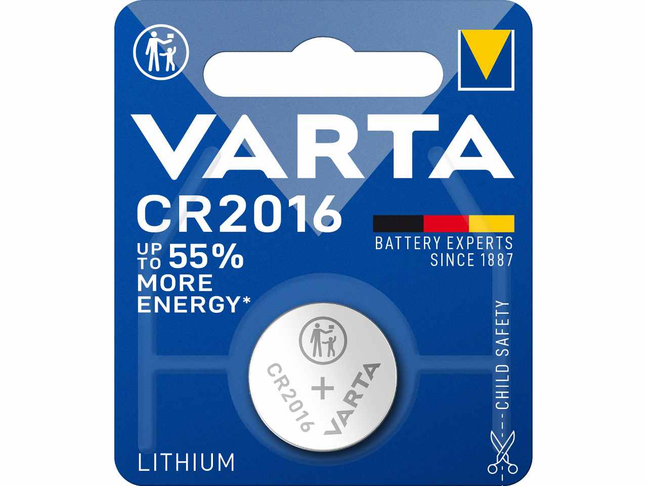 Pila bottone litio cr2016 601641Â