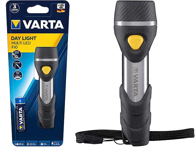 Varta torcia multi led f10 16631101421