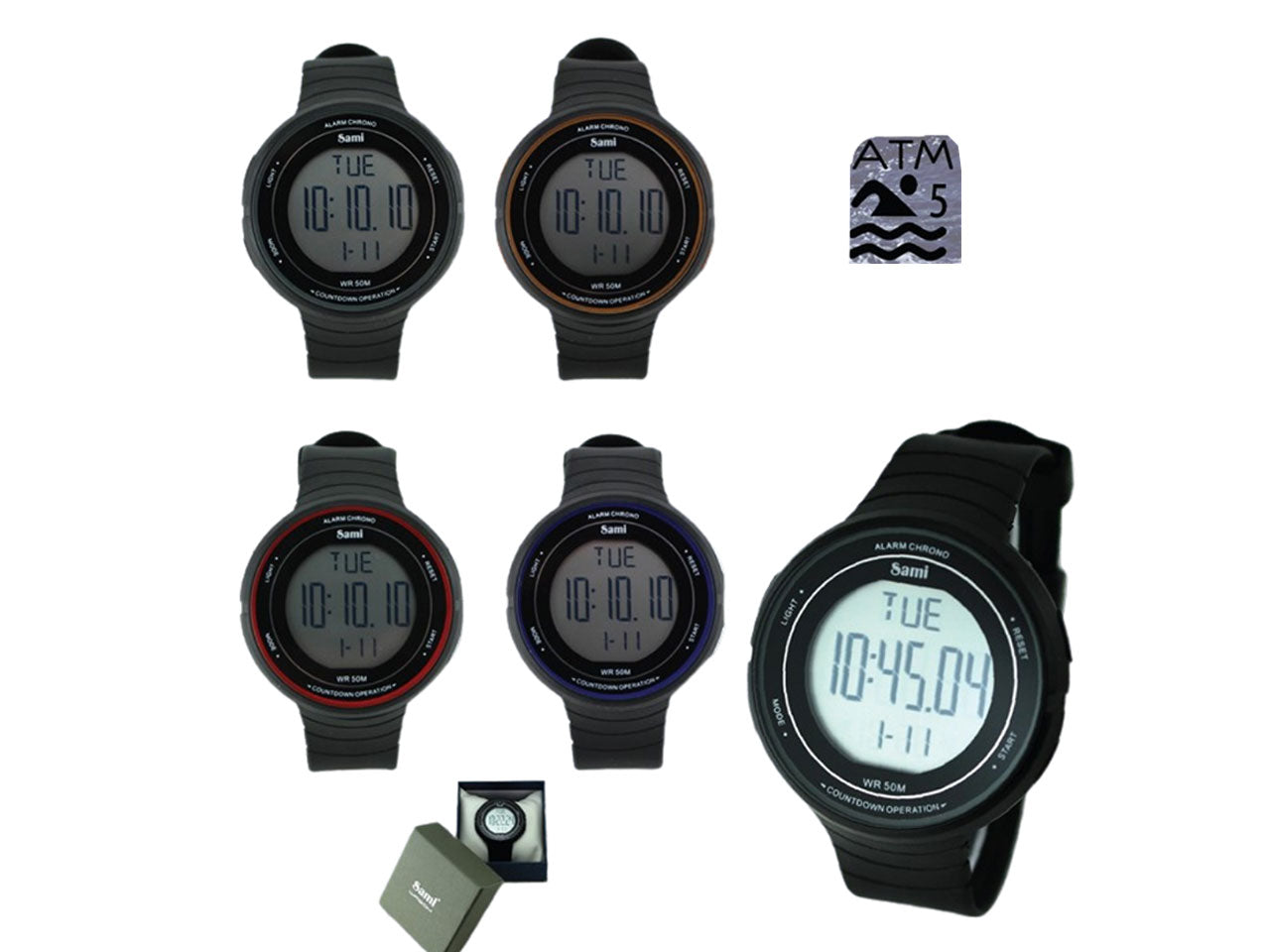Orologio sami lcd unisex rsd-79183 $