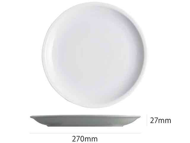Roma b.piatto piano 27cm 03001000
