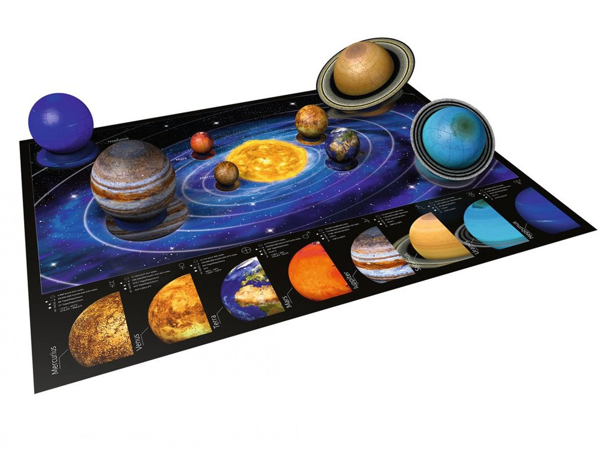 Puzzle 3d il sistema planetario 11668 3