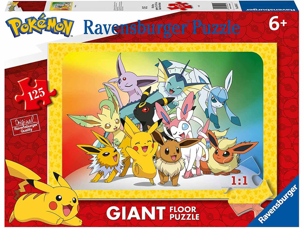 Puzzle 125 pezzi pokemon 05641