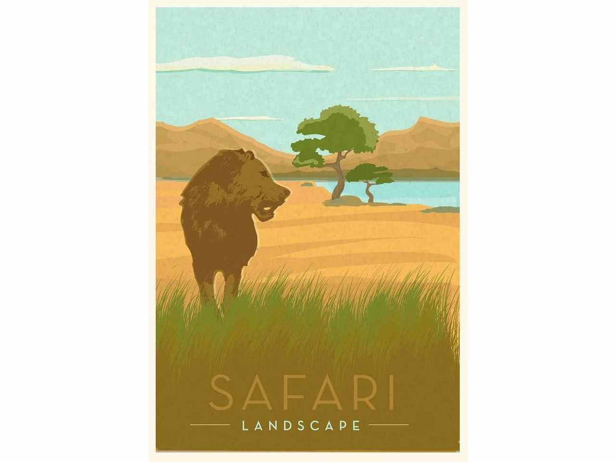 Minipuzzle 99 pezzi safari 16540