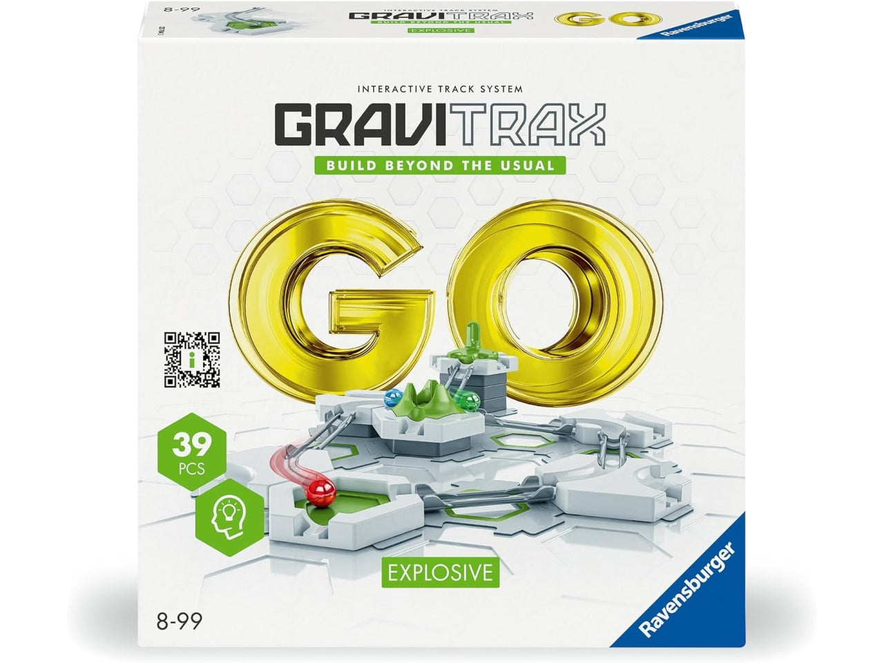 Gravitrax go Explosive Ravensburger, gioco di costruzioni per bambini di 8+ anni