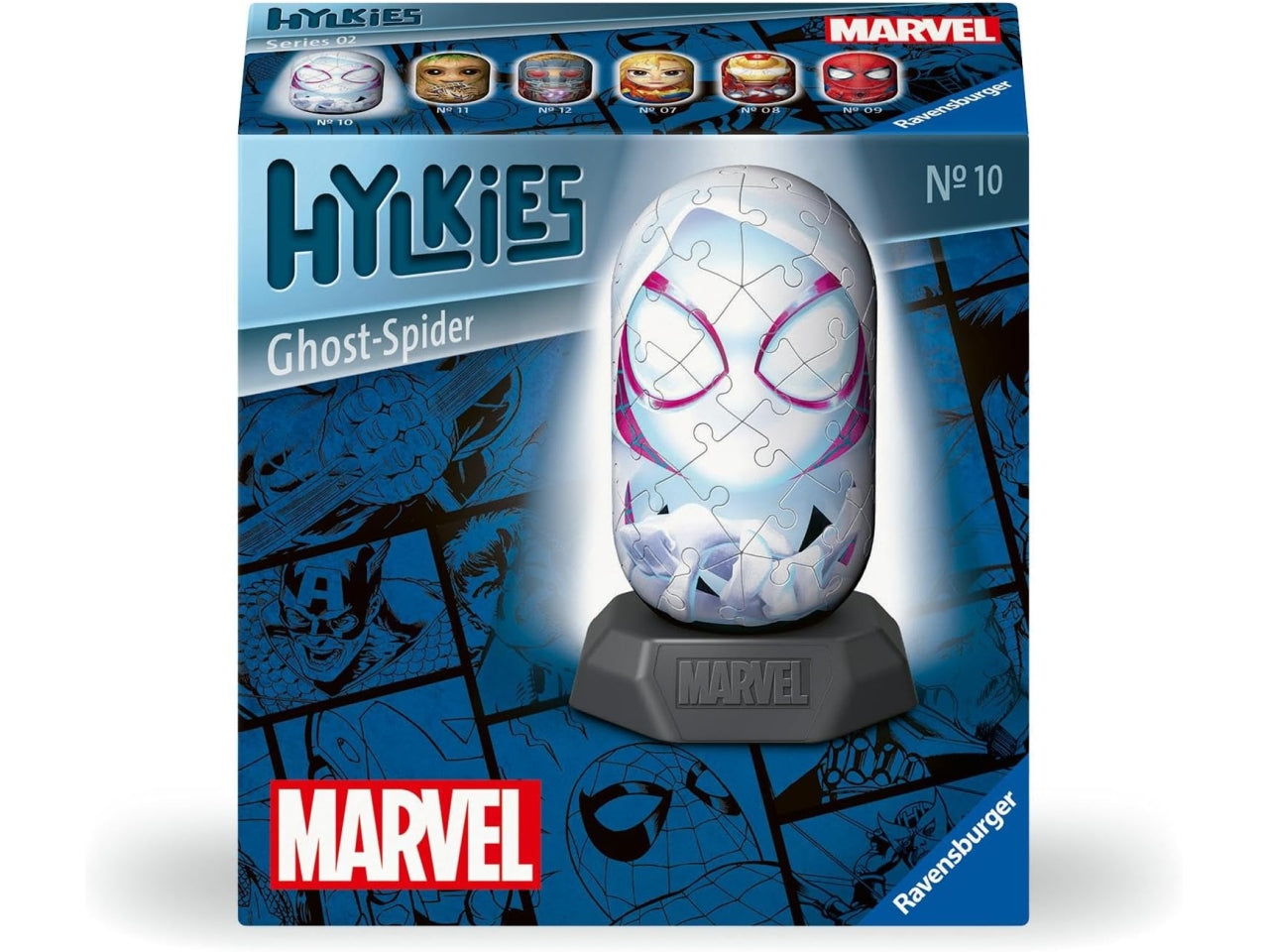 Puzzle 3D Marvel Ghost Spider 54 pezzi - Età consigliata 0+ | Ravensburger Hylkies