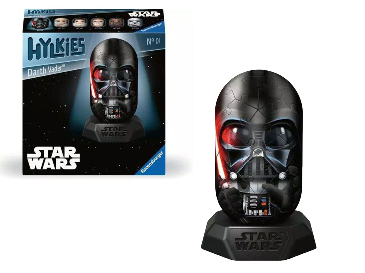 Puzzle 3D Star Wars Darth Vader 54 pezzi - Età consigliata 0+ | Ravensburger Hylkies
