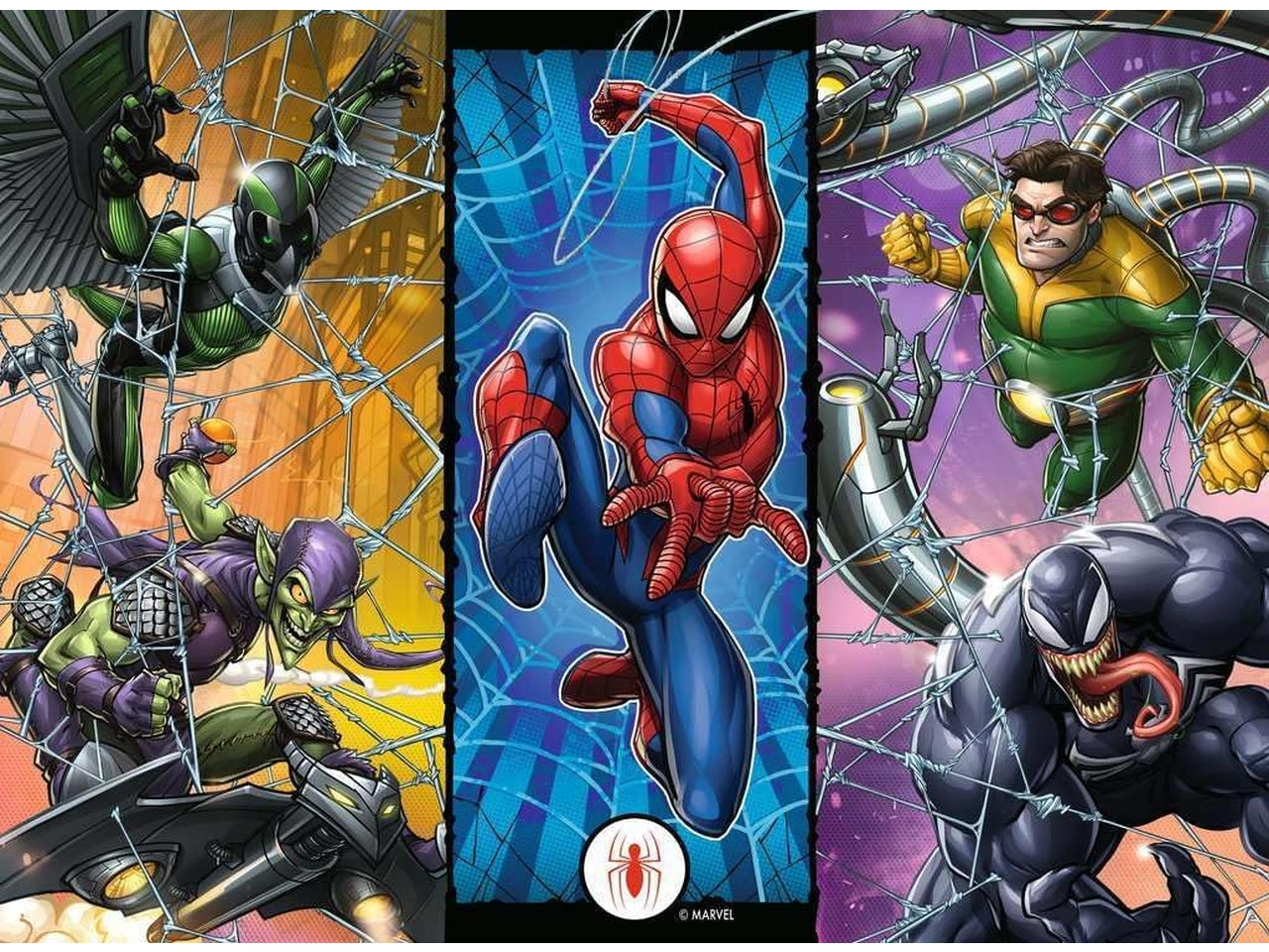 Puzzle 300 Pezzi XXL Marvel Spiderman, Idea Regalo per Bambini 9+ Anni, Gioco Educativo - Ravensburger