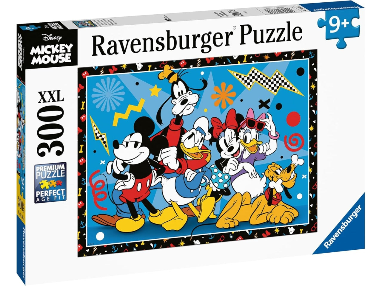 Puzzle 300 Pezzi XXL Disney Topolino & Friends, Idea Regalo per Bambini 9+ Anni, Gioco Educativo - Ravensburger