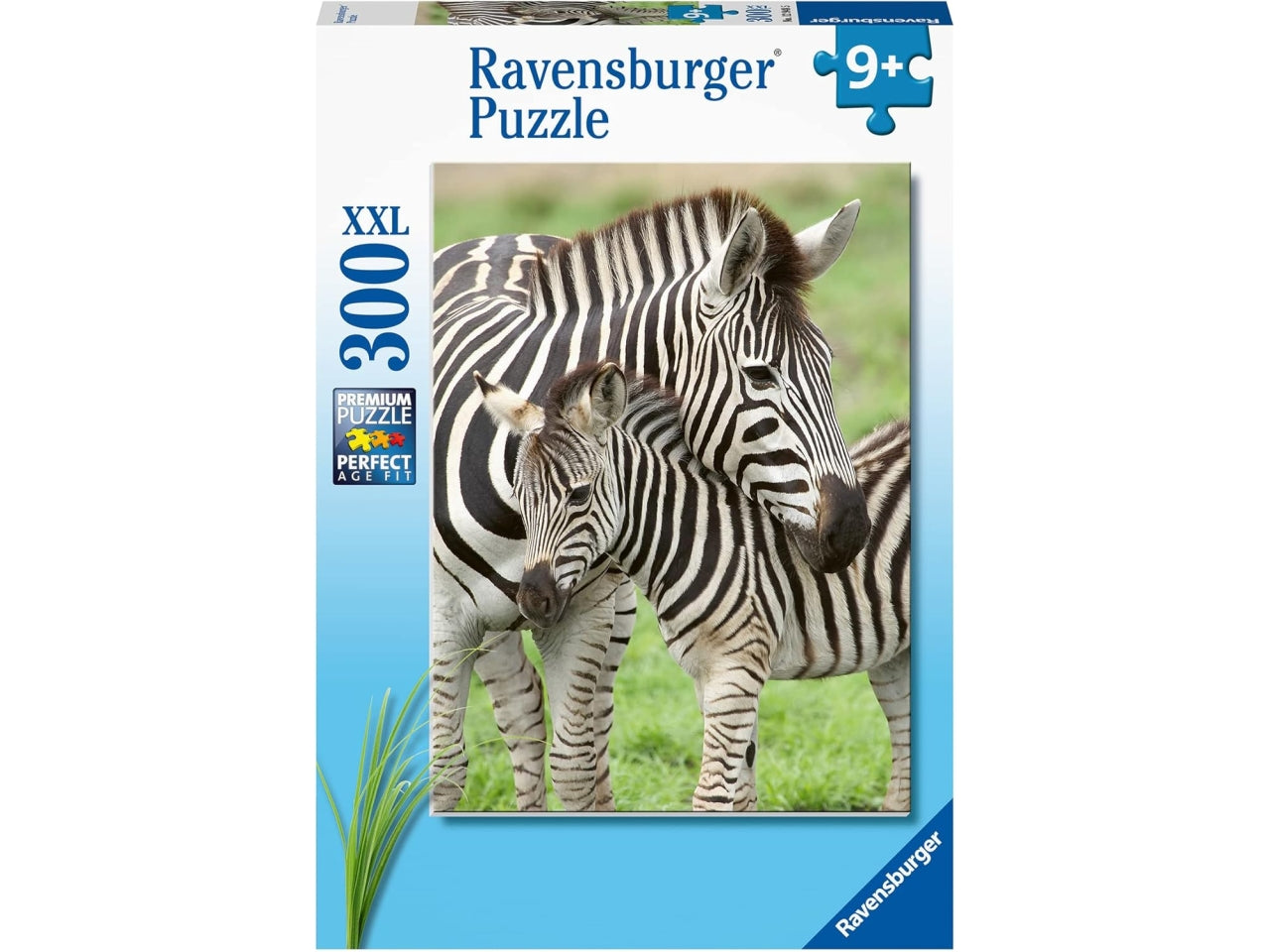 Puzzle, Amore di Zebra, 300 Pezzi XXL, Puzzle per Bambini, Età Raccomandata 9+ - Ravensburger