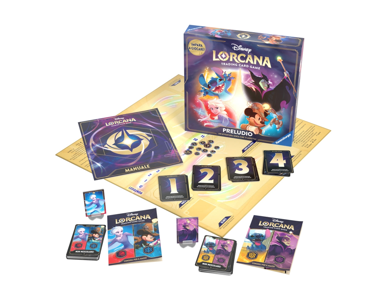 Gioco di carte collezionabili Disney Lorcana Cieli Scintillanti Preludio | Ravesburger