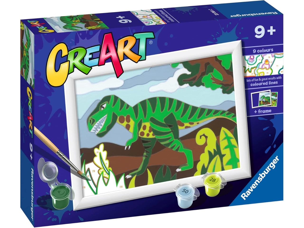 Creart serie e classic - dinosauro affamato | Ravensburger