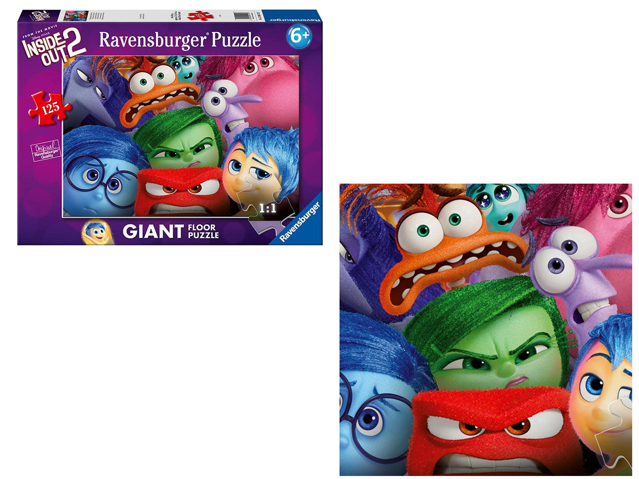 Puzzle 125 pezzi giant inside out 2 | Ravensburger
