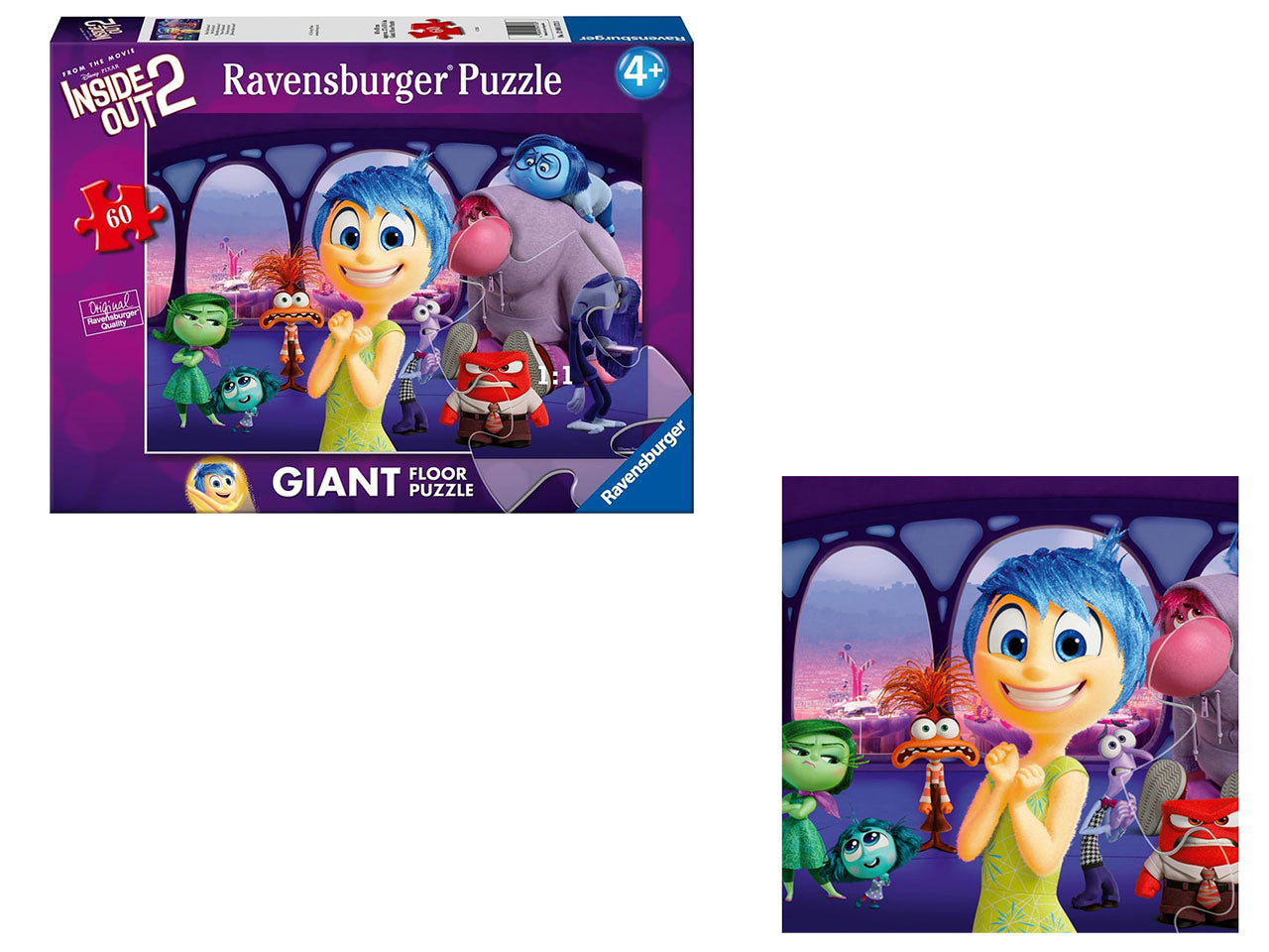 Puzzle 60 pezzi giant inside out 2 | Ravensburger