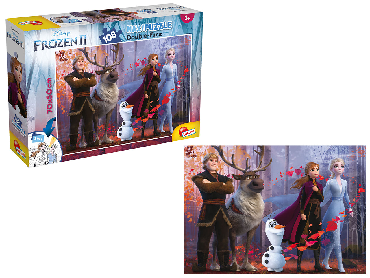 Disney puzzle df maxi floor 108 frozen 2