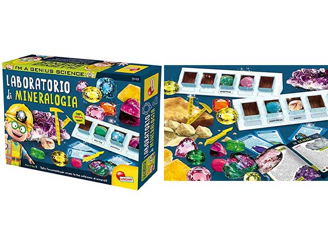 I'm a genius laboratorio di mineralogia