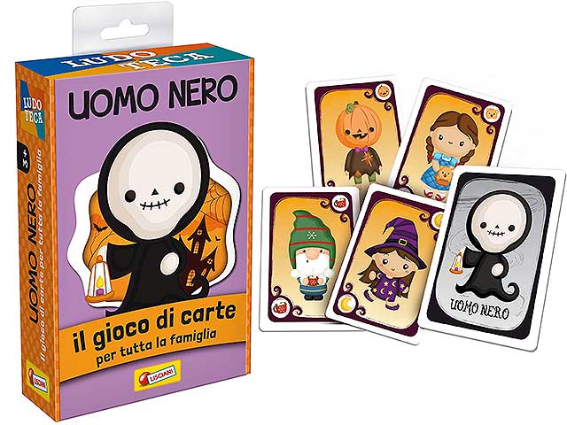 Le carte dei bambini uomo nero