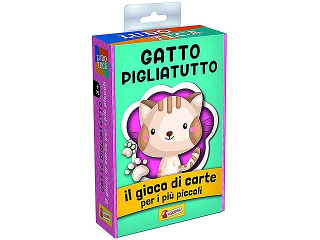 Le carte dei bambini gatto pigliatutto