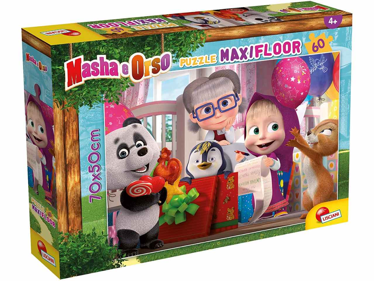 Masha puzzle maxifloor 60 let's have fun!