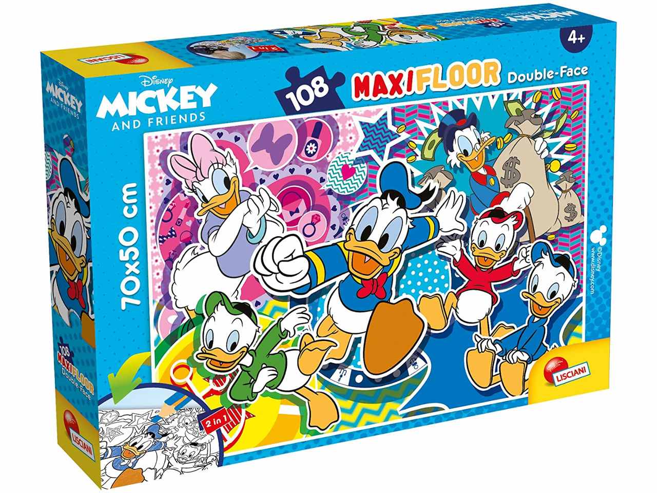 Disney puzzle df maxi floor 108 paperino