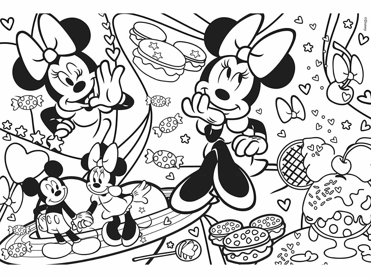 Puzzle df plus 250 minnie 91690
