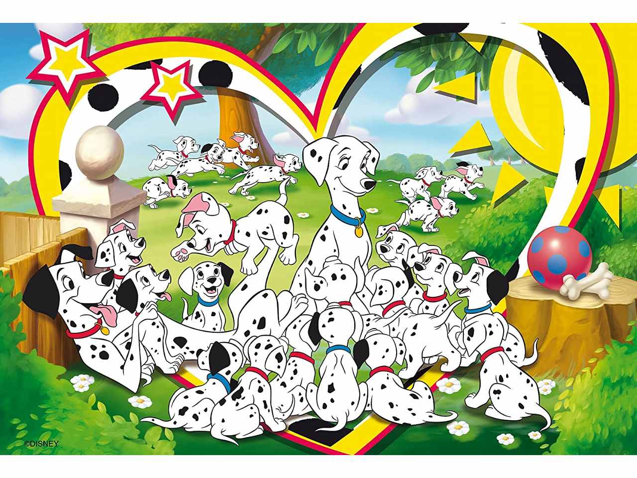 Disney puzzle df plus 60 101 dalmatians
