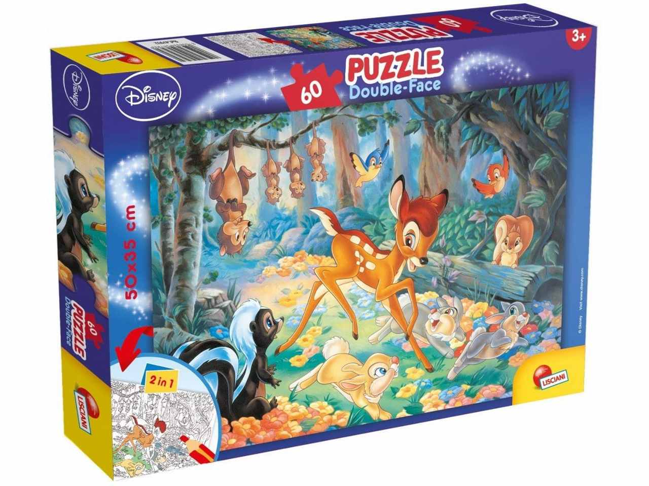 Puzzle df plus 60 bambi