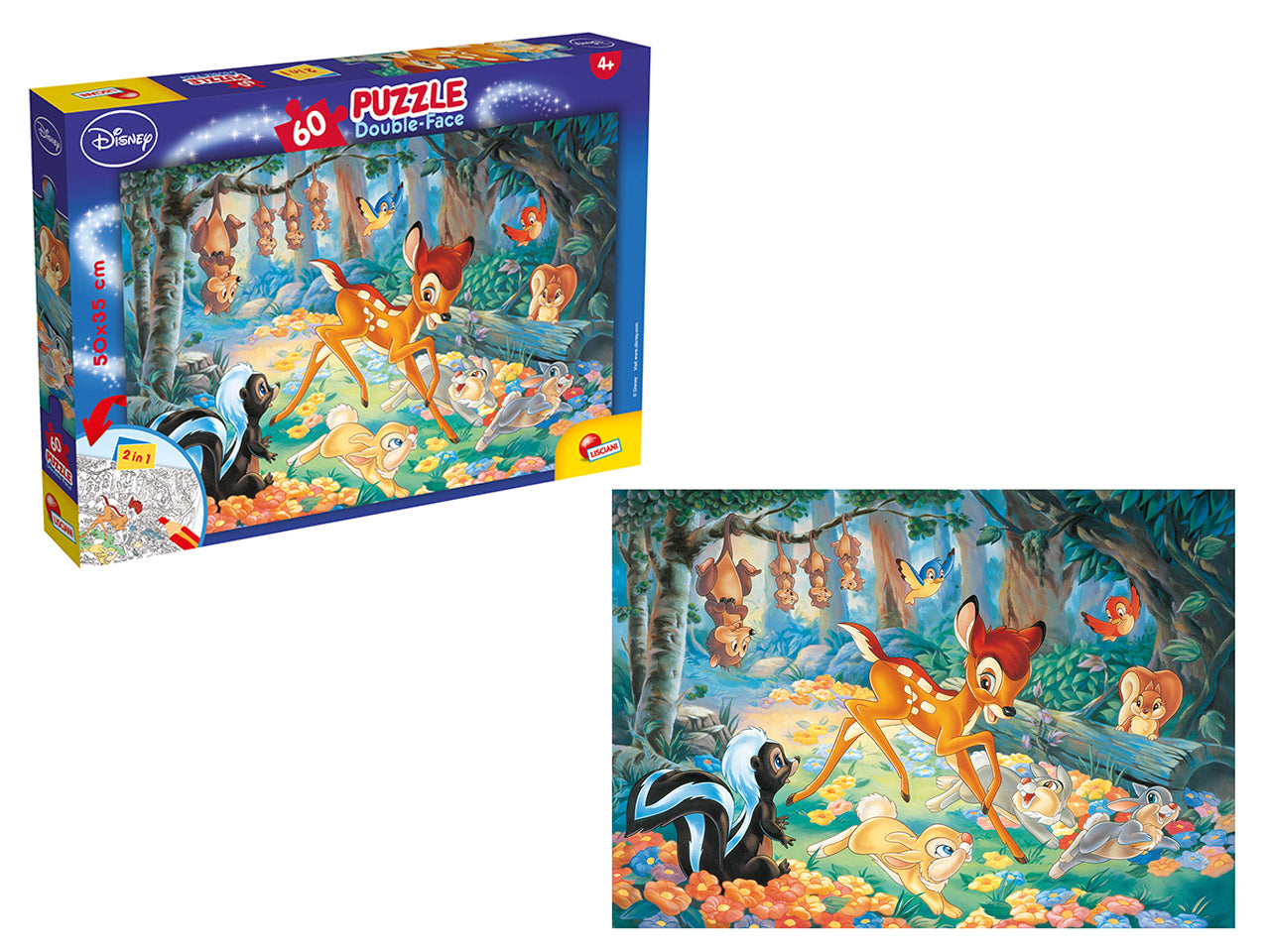 Puzzle df plus 60 bambi