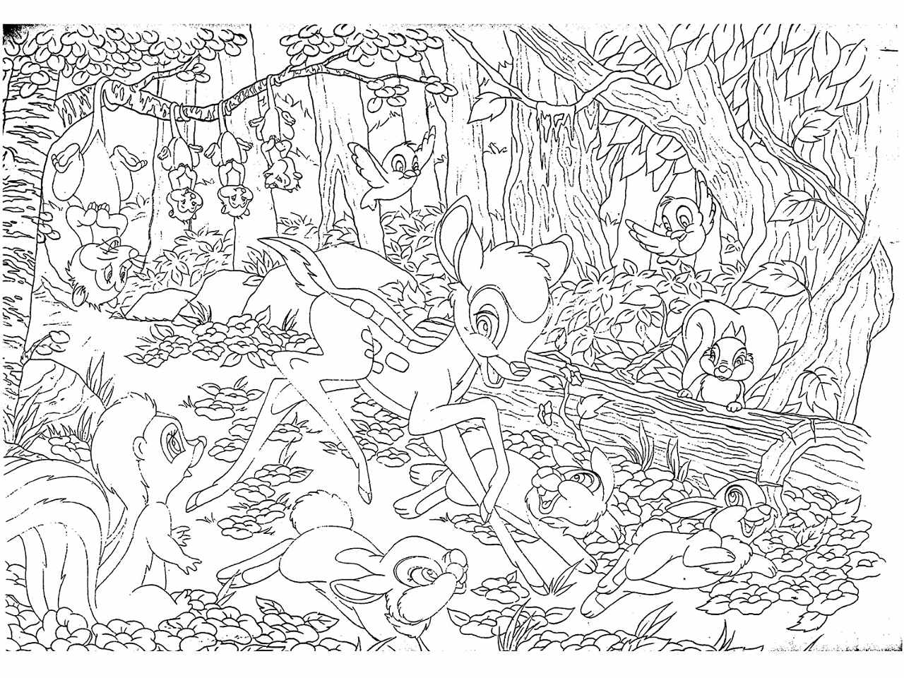 Puzzle df plus 60 bambi