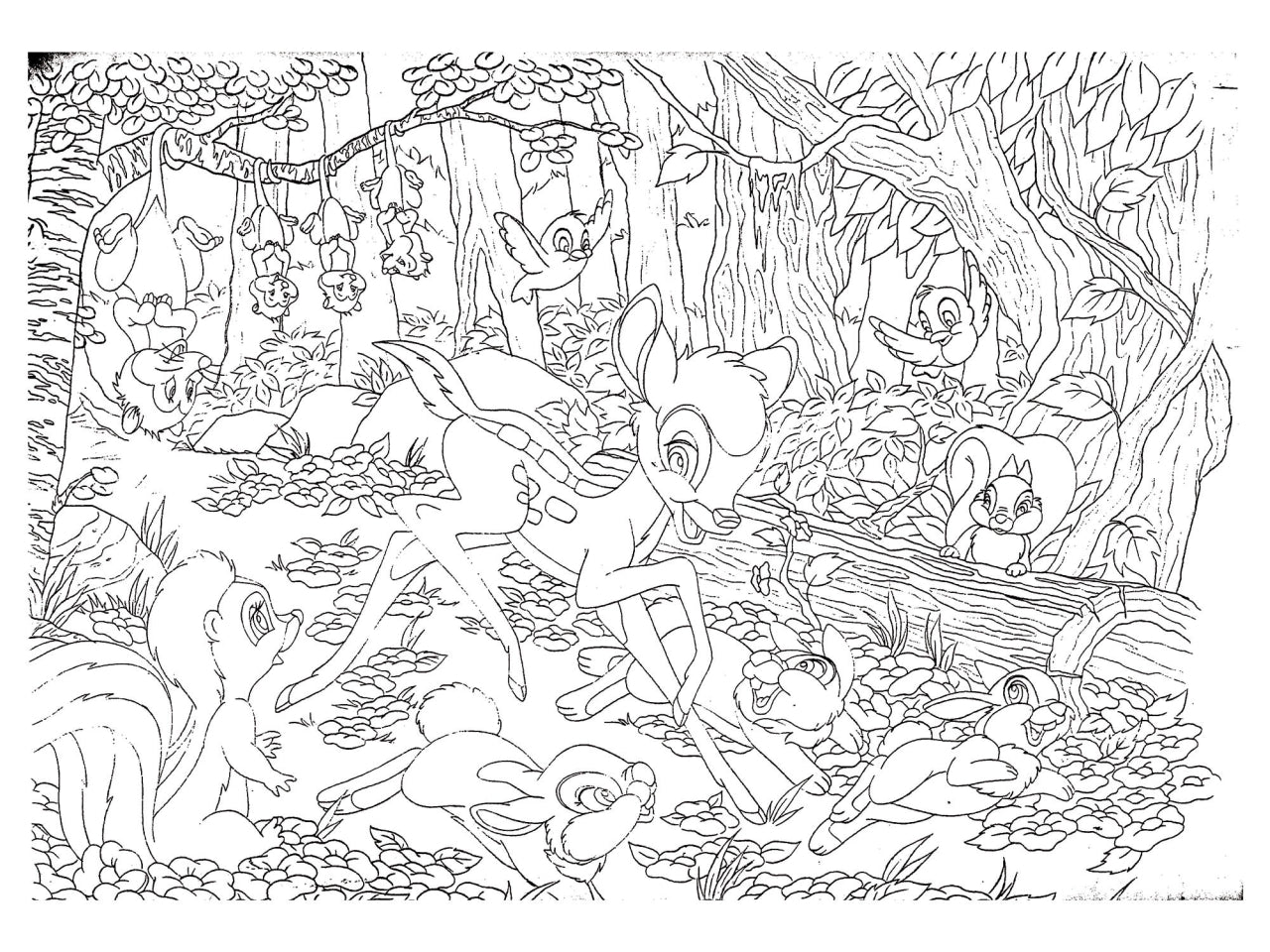 Puzzle df plus 60 bambi
