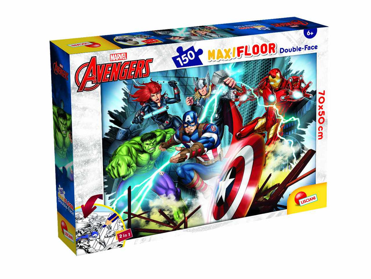 Marvel puzzle df maxi floor 150 avengers
