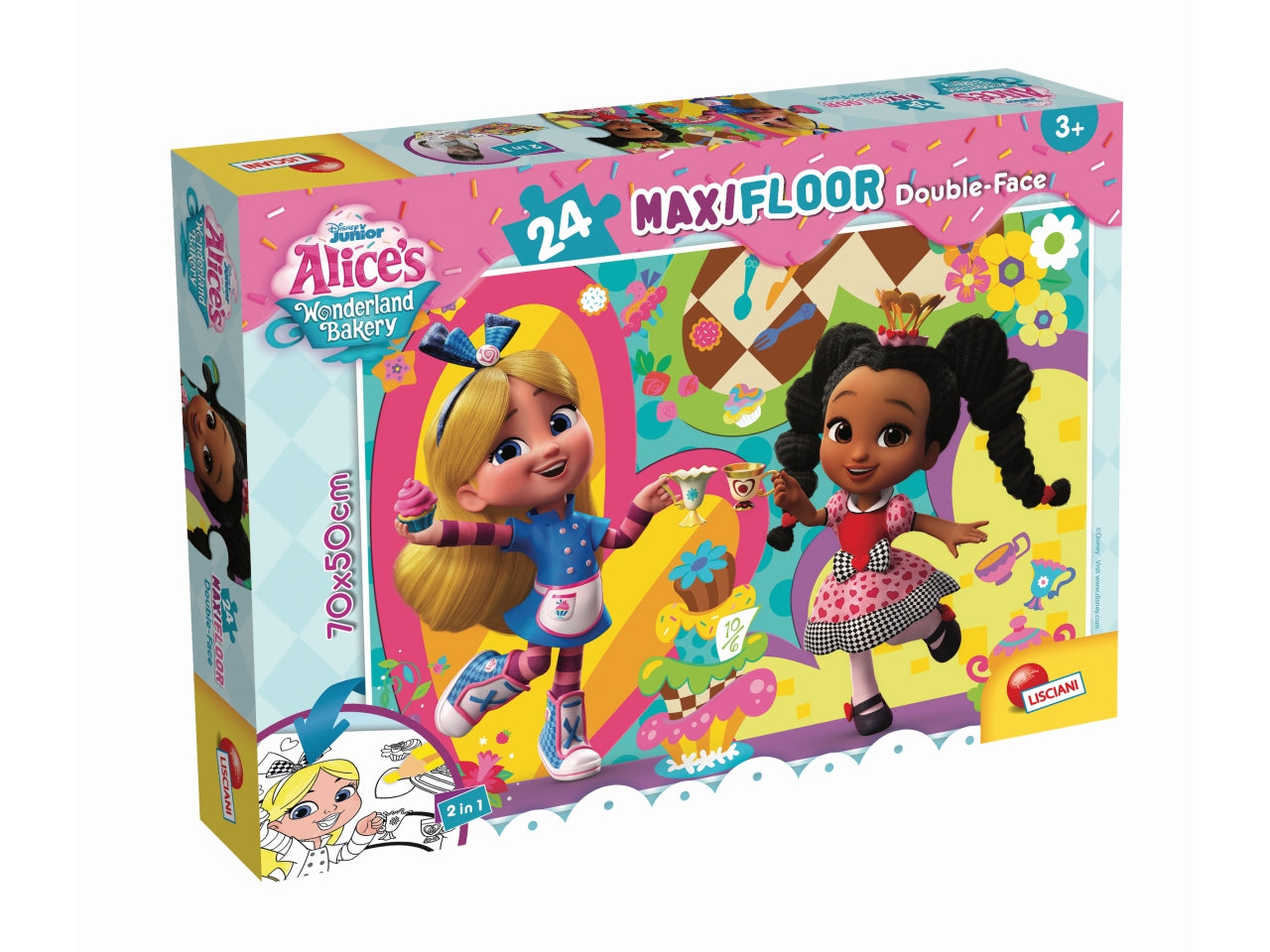 Disney puzzle df maxi floor 24 alice's in wonderland backery