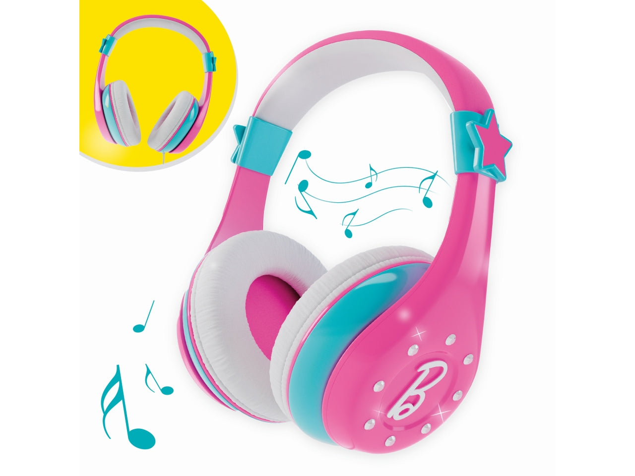 Barbie fashion bluetooth headphones